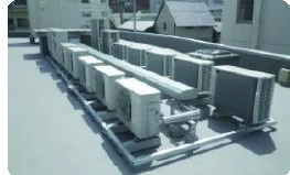 空気調和設備工事の設備・施工写真 2