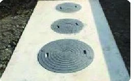 浄化槽設備工事の設備・施工写真 1